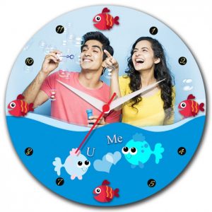 Personalized Round Wall Clock